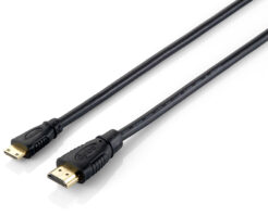 Equip 119306 HDMI kabel 1 m HDMI Type A (Standaard) HDMI Type C (Mini) Zwart