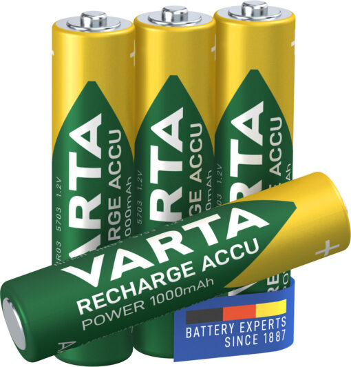 Varta 05703 Oplaadbare batterij AAA Nikkel-Metaalhydride (NiMH)