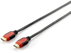 Equip 119342 HDMI kabel 2 m HDMI Type A (Standaard) Zwart, Rood