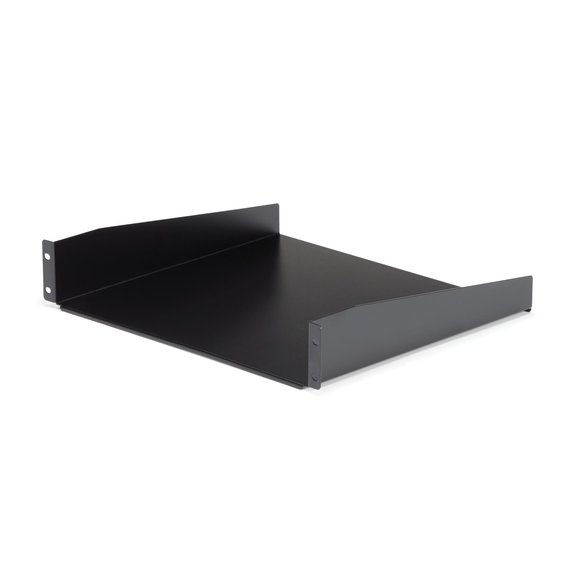 StarTech.com 2U Server Rack Schap - Universele Rack Mount Cantilever Shelf voor 19" Netwerk Kast & Apparatuur - Heavy Duty Staal - Capaciteit 20kg - Diepte 41cm (16”) - Zwart - Afbeelding 2