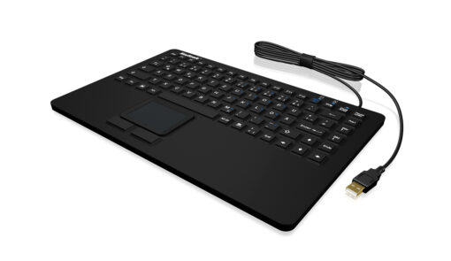 KeySonic KSK-5230IN toetsenbord Kantoor USB QWERTZ Duits Zwart - Afbeelding 2