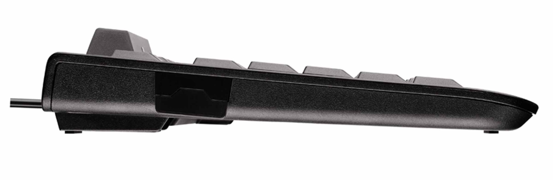 CHERRY KC 1000 SC toetsenbord Universeel USB AZERTY Belgisch Wit - Afbeelding 6