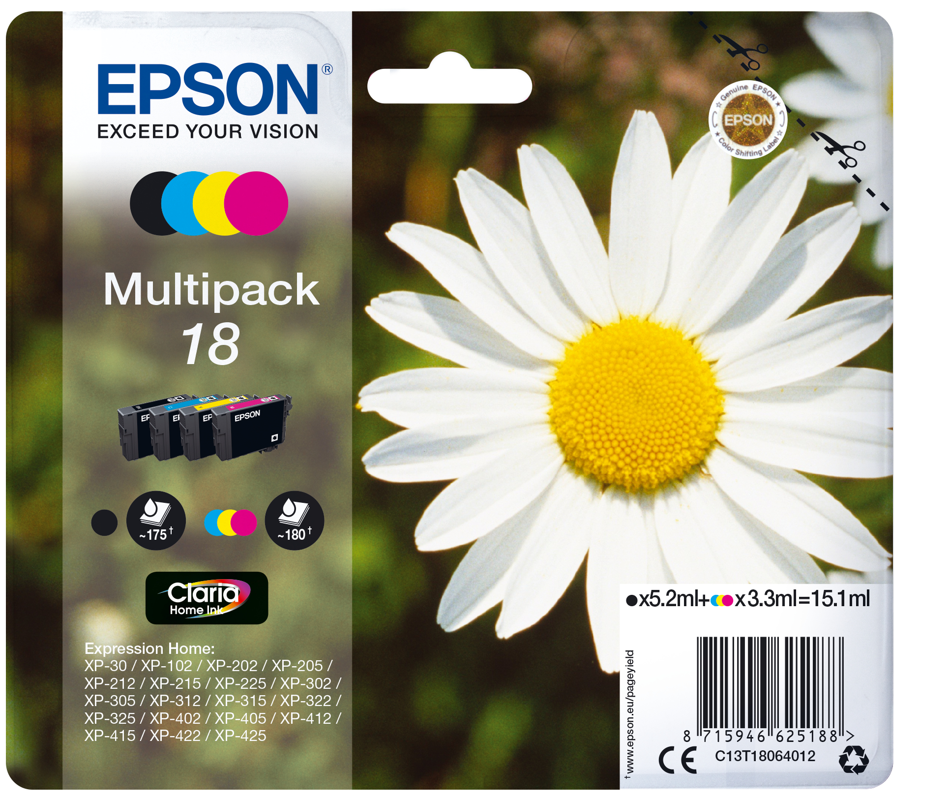 Epson Daisy Claria Home Ink-reeks - Afbeelding 2
