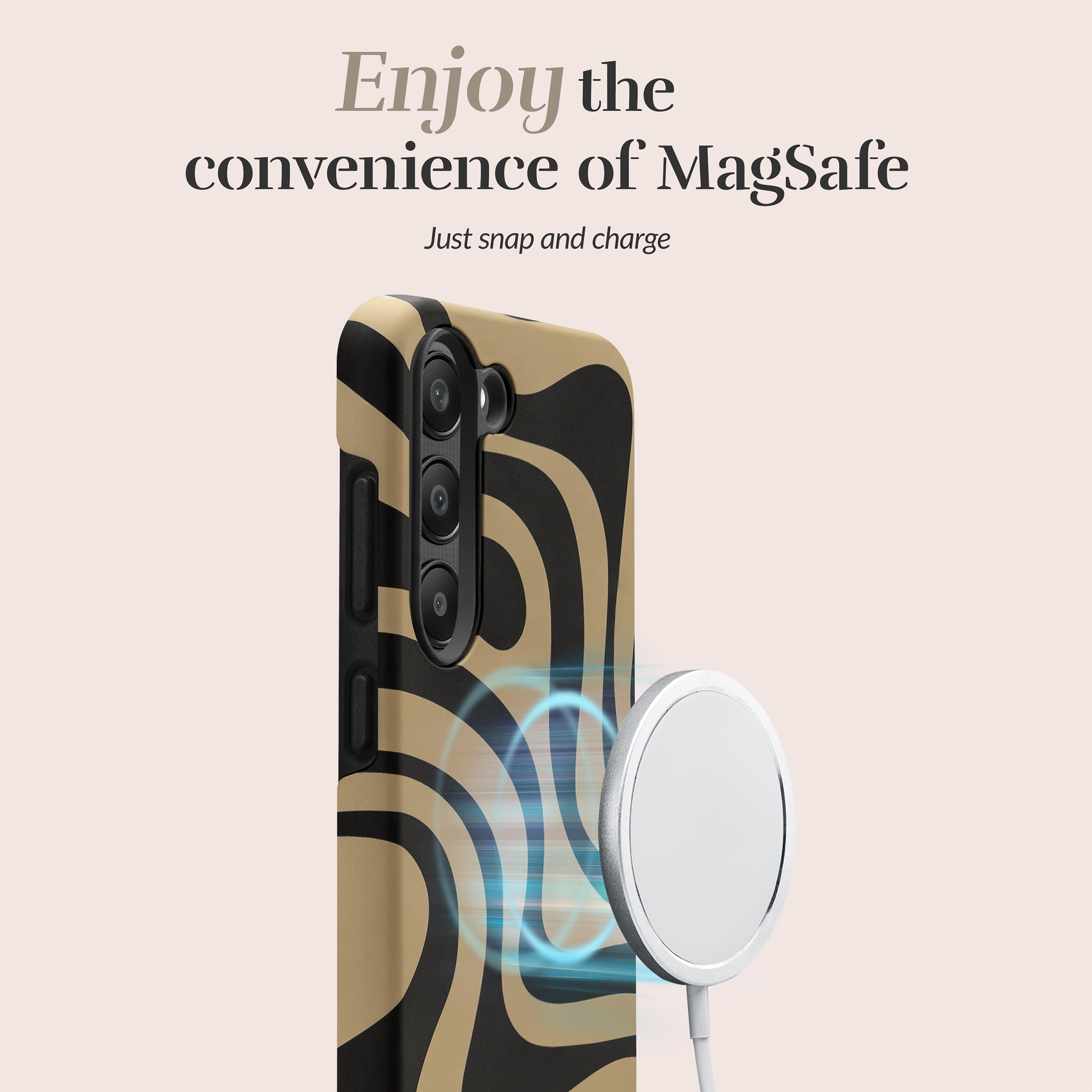 MIO Swirl Magsafe Compatible for Samsung S25+ 5G - Afbeelding 2