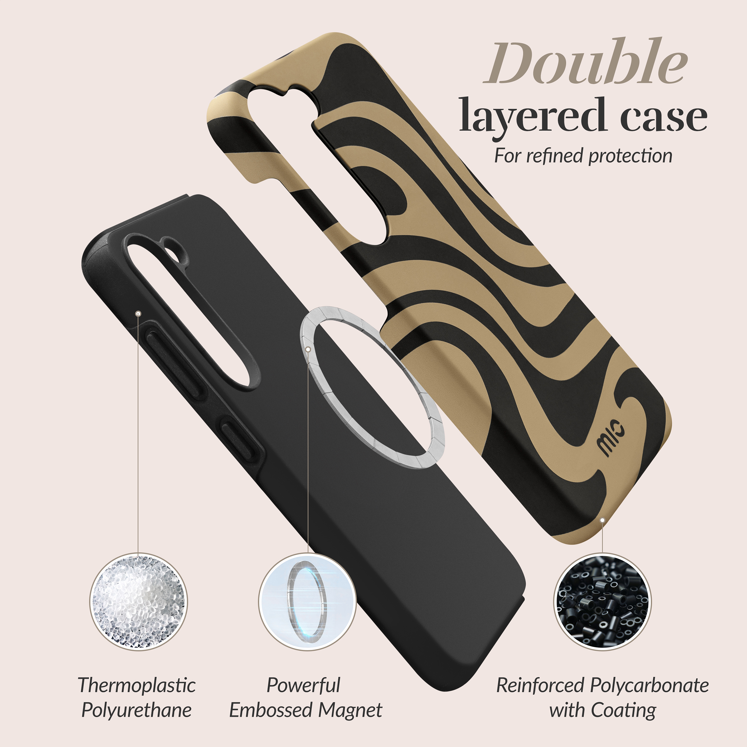 MIO Swirl Magsafe Compatible for Samsung S25+ 5G - Afbeelding 6