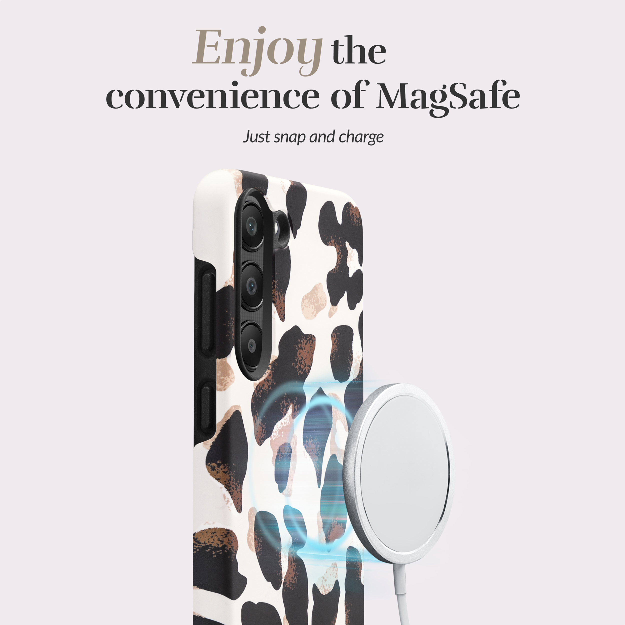 MIO Leopard Magsafe Compatible for Samsung S25+ 5G - Afbeelding 2