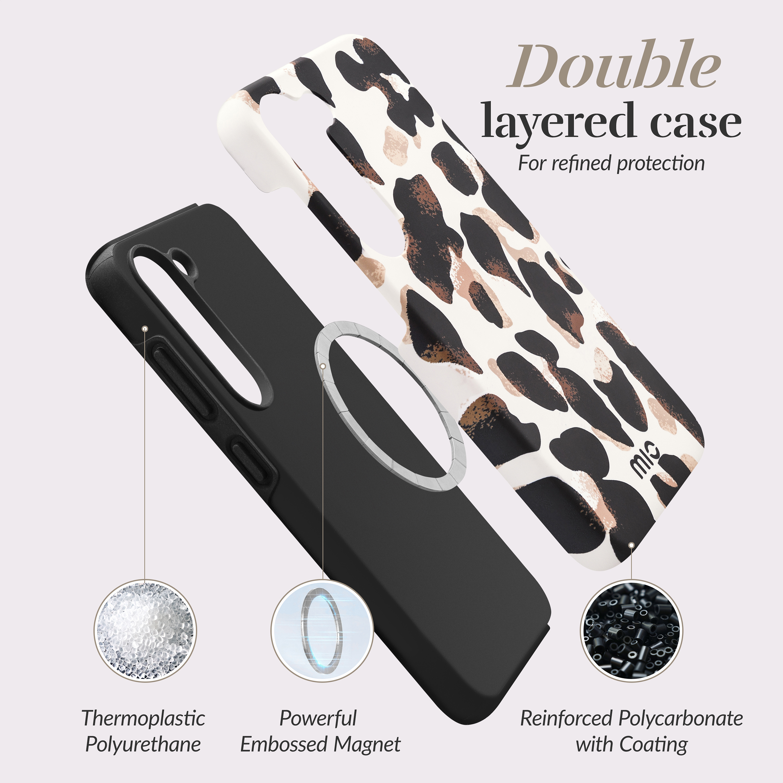 MIO Leopard Magsafe Compatible for Samsung S25+ 5G - Afbeelding 6