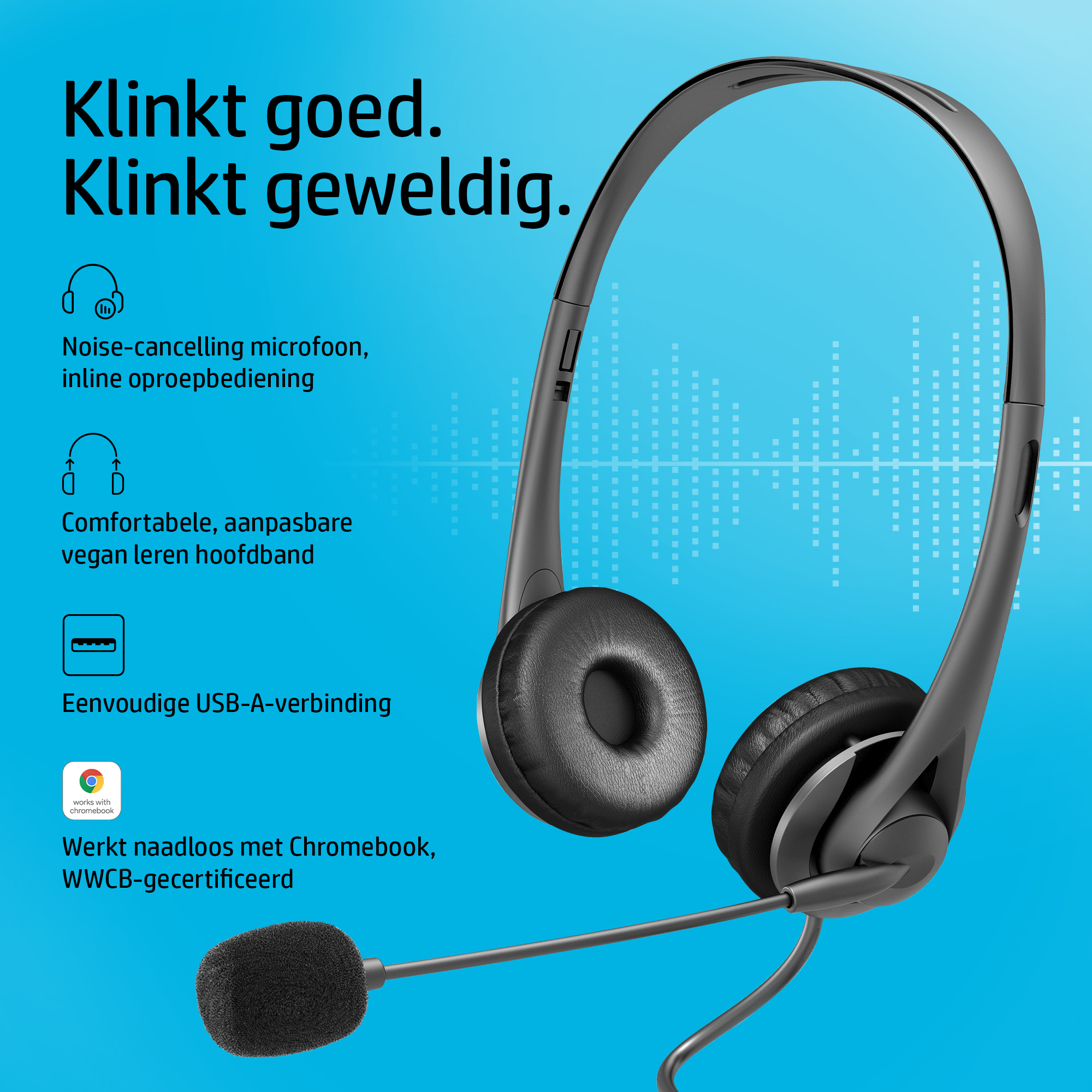 HP stereo USB-headset G2 - Afbeelding 7