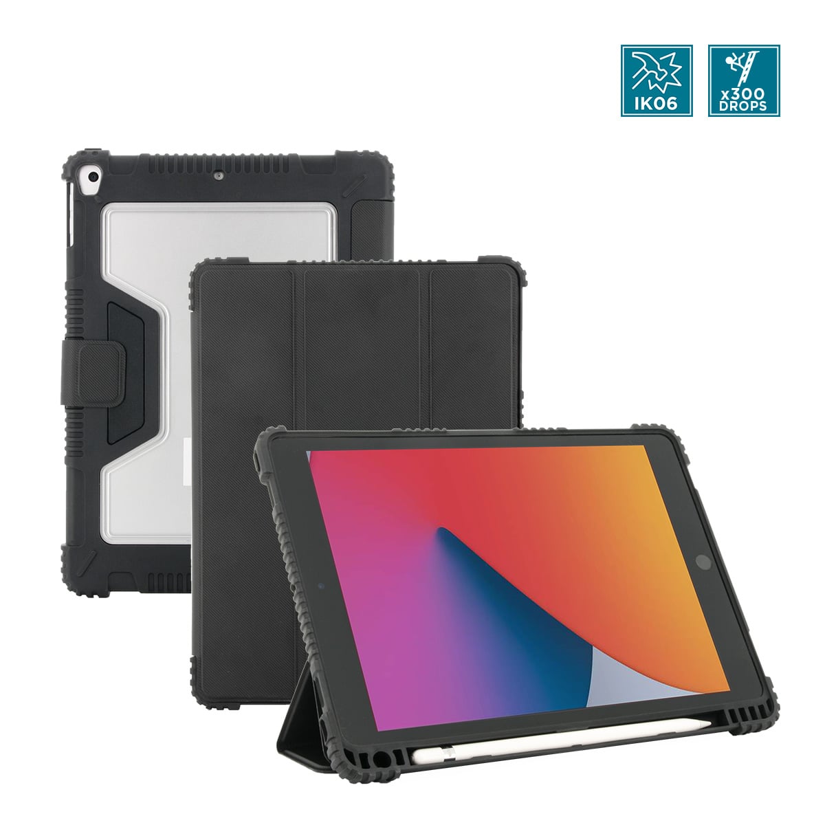 Rugged Case for iPad 10.2i (9th/8th/7thgen) - Bulk