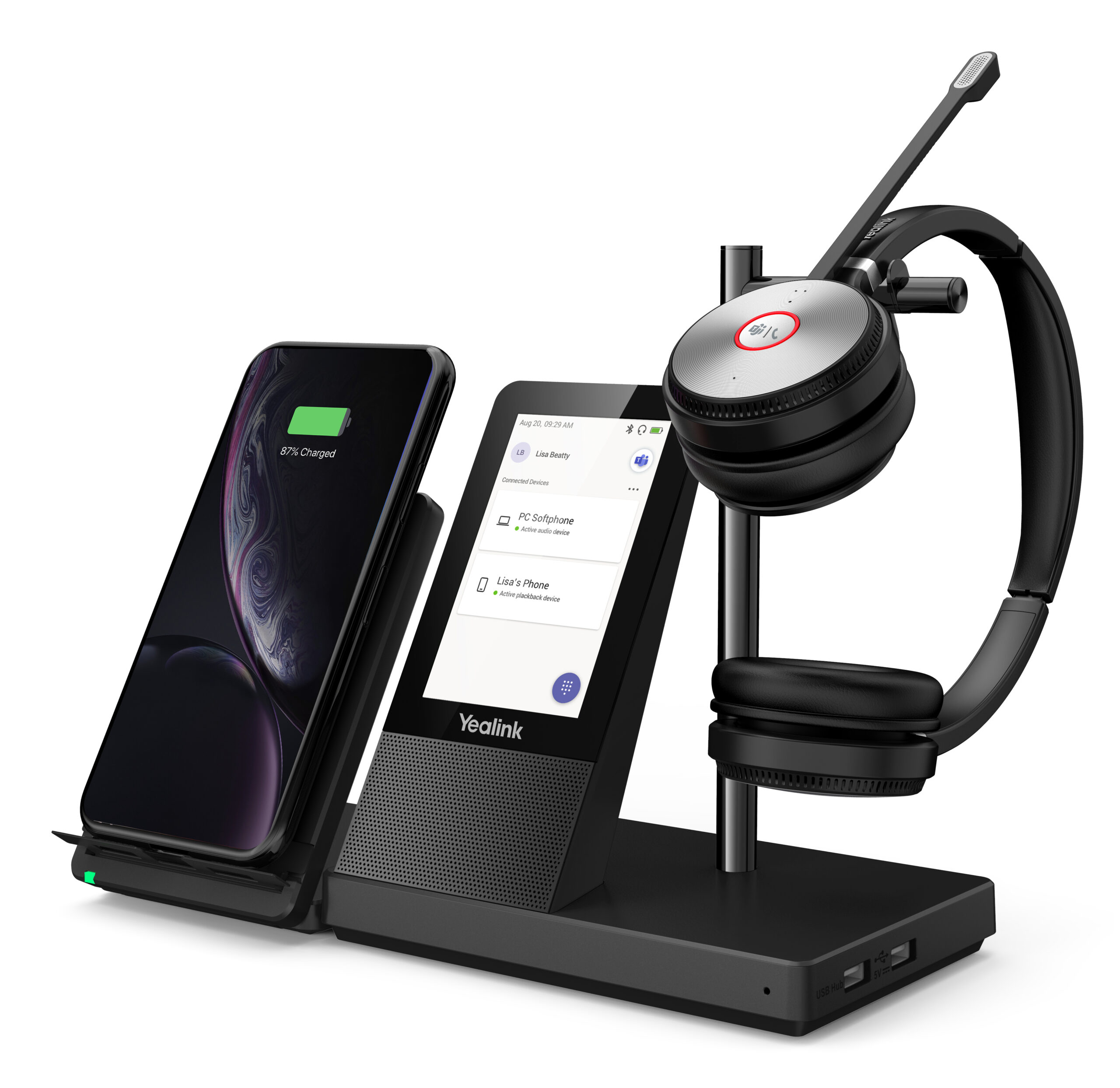 Yealink WH66 DECT Draadloze Headset DUAL TEAMS - Afbeelding 4