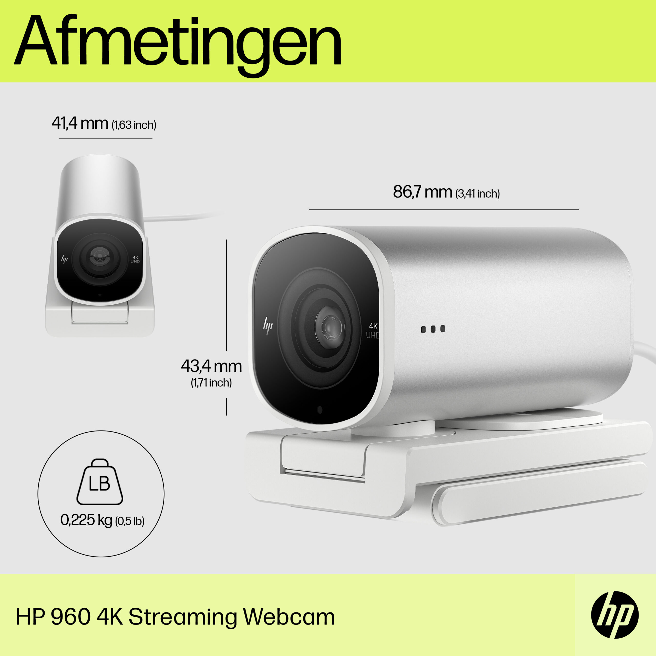 HP 960 4K Streaming Webcam - Afbeelding 18