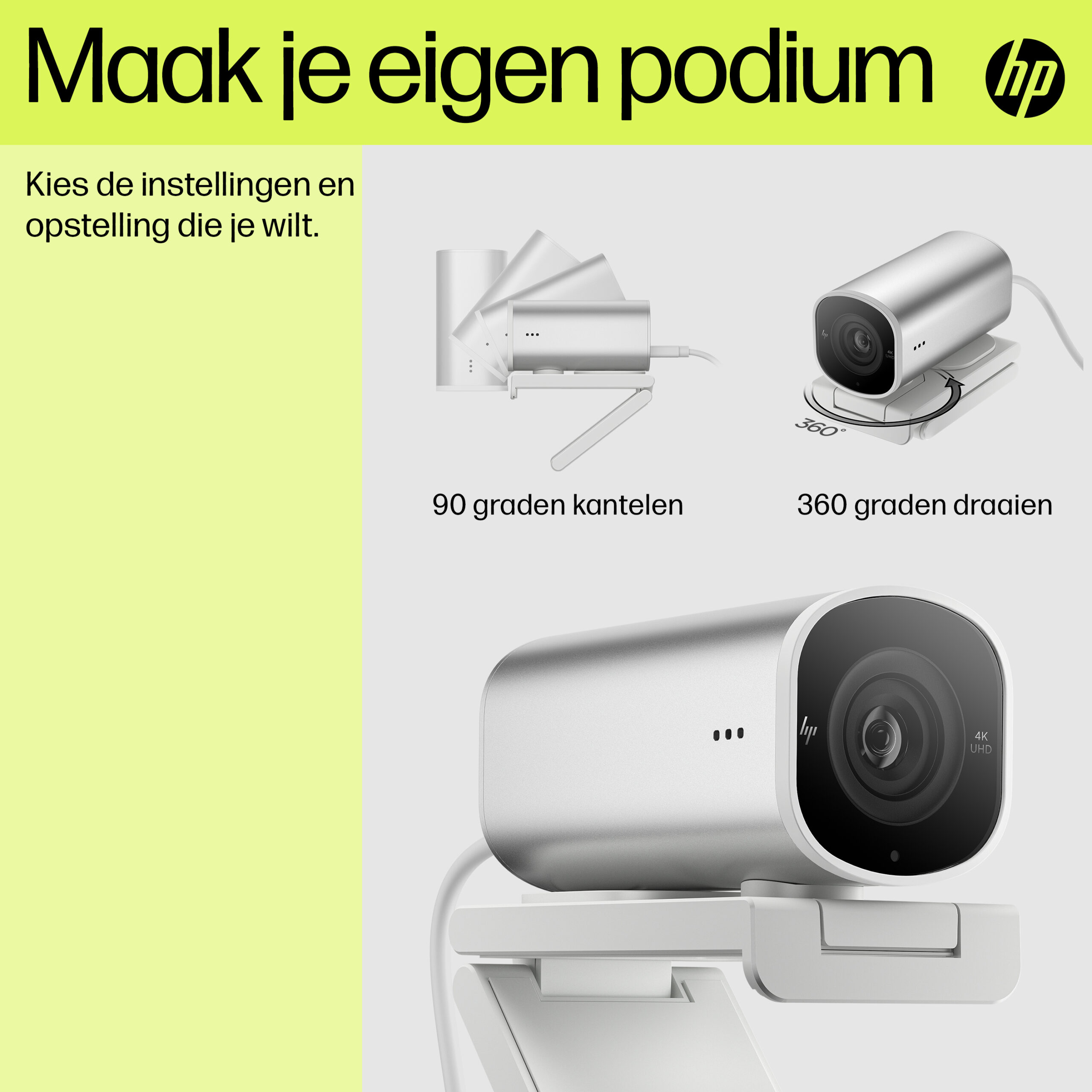 HP 960 4K Streaming Webcam - Afbeelding 15