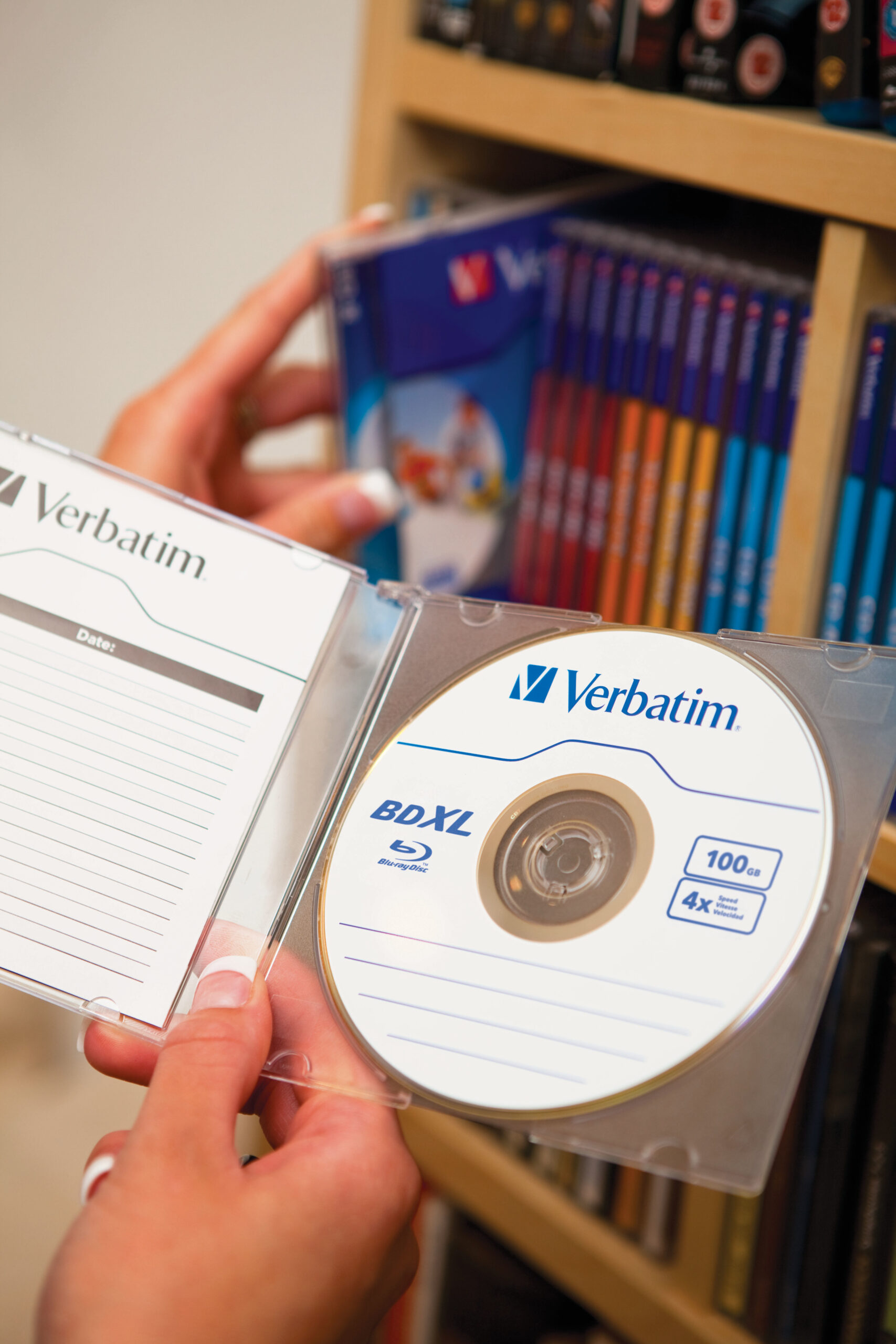 Verbatim BD-R XL 100 GB* 4x Wide Inkjet Printable Jewel Case per 5 verpakt - Afbeelding 3
