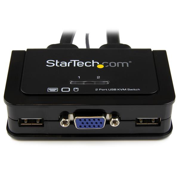 StarTech.com 2-poorts USB VGA-kabel KVM-switch met USB-voeding en afstandsbediening - Afbeelding 3