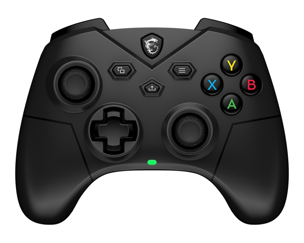 MSI FORCE GC300 WIRELESS Zwart USB 2.0 Gamepad Analoog PC - Afbeelding 2
