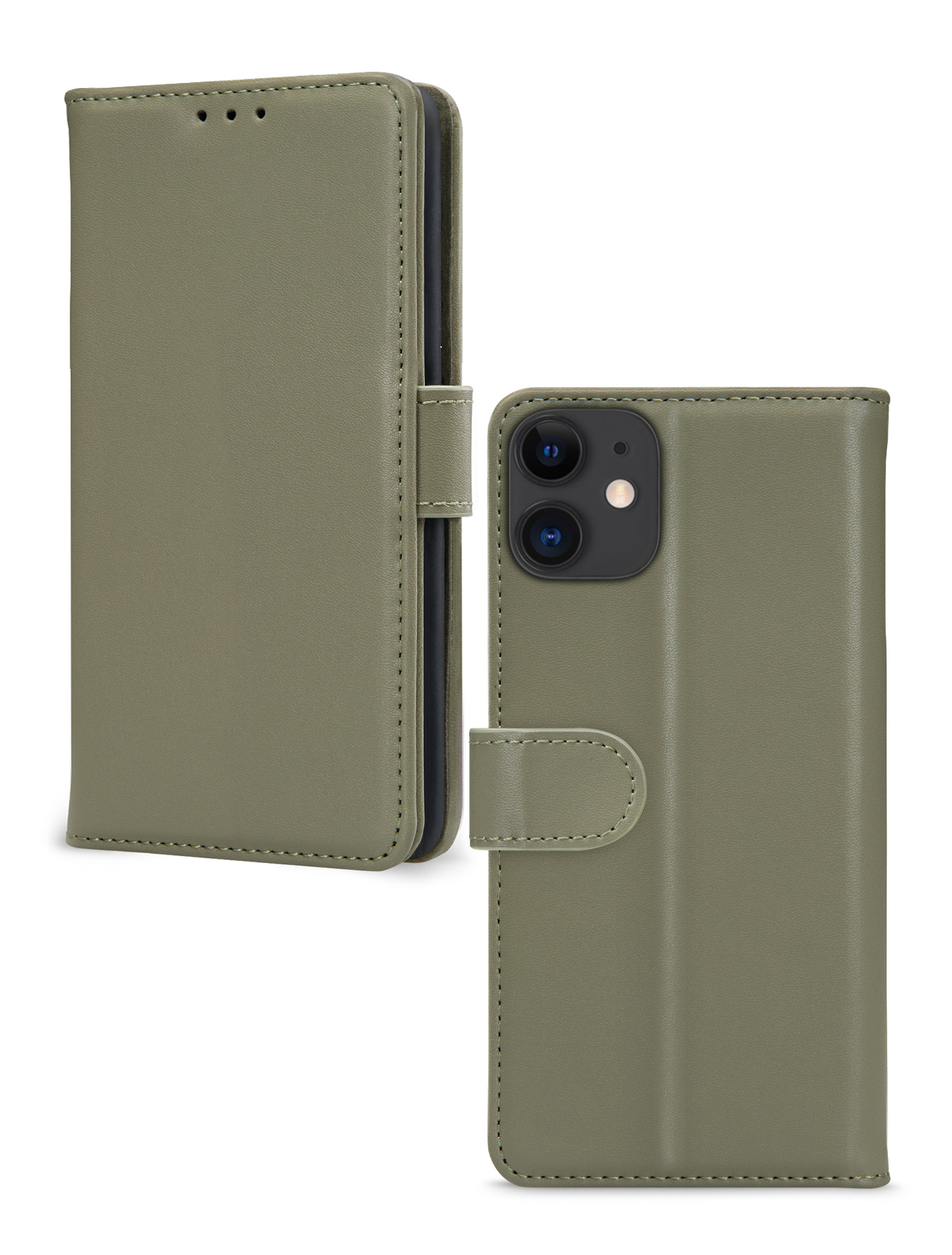 Mobilize Premium Gelly Wallet Book Case Apple iPhone 11 Green