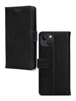 Mobilize Leather Wallet Apple iPhone 13 Black