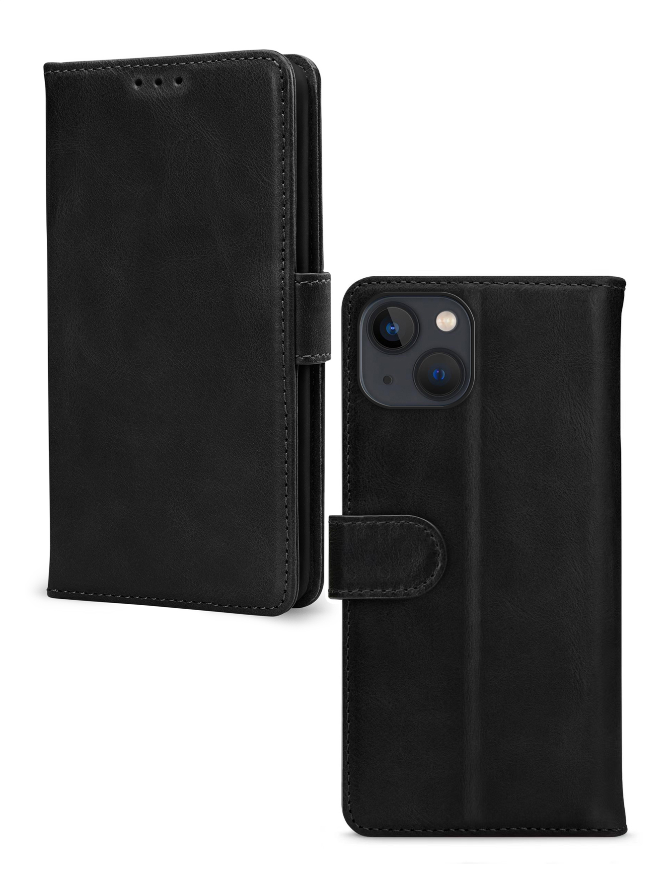 Mobilize Leather Wallet Apple iPhone 13 Black