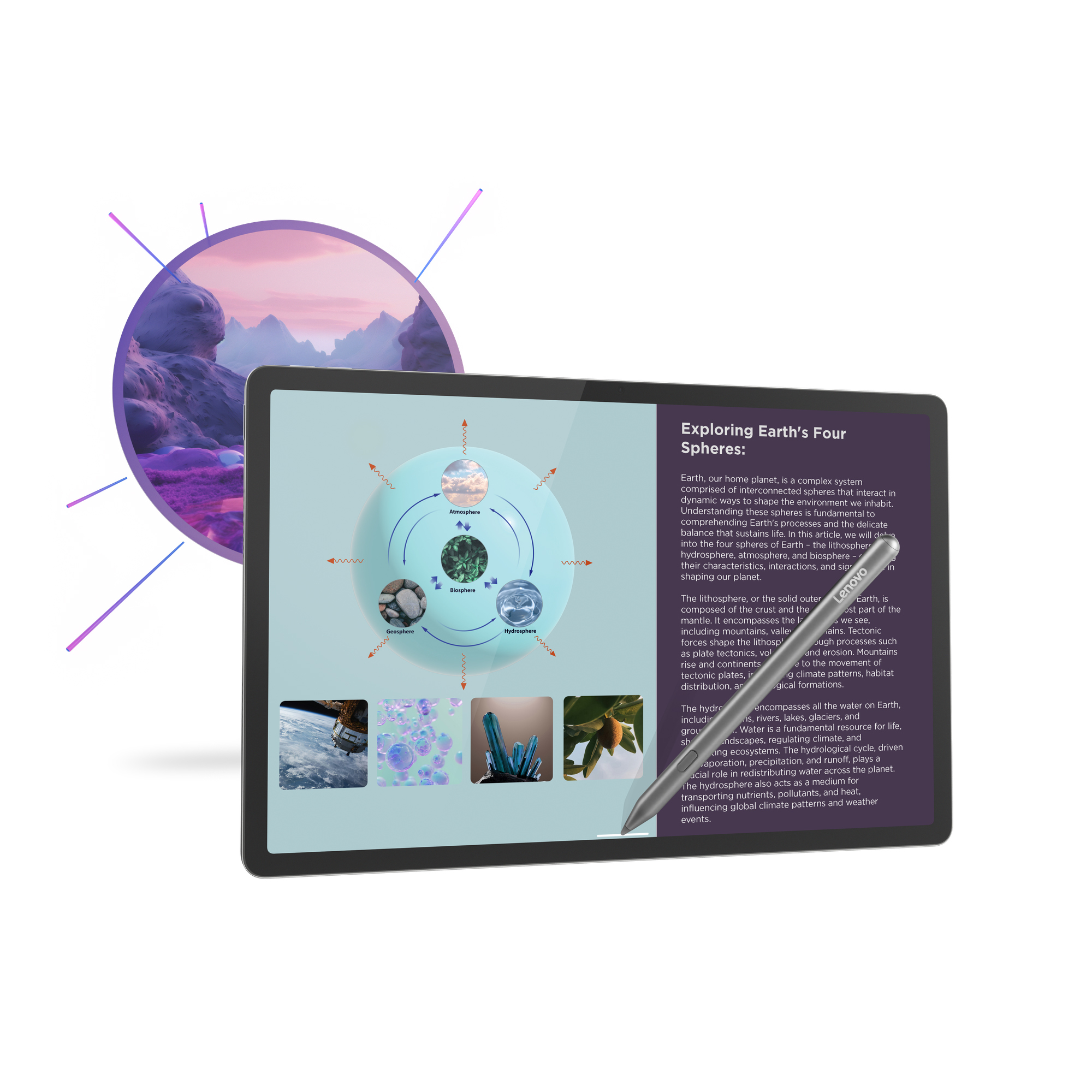 Lenovo Idea Tab Pro Mediatek 128 GB 32,3 cm (12.7") 8 GB Wi-Fi 6E (802.11ax) Android 14 Grijs - Afbeelding 15