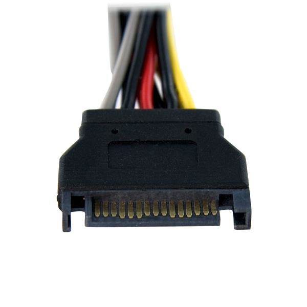 StarTech.com 15cm SATA Voedingskabel Y-adapter M/F - Afbeelding 3