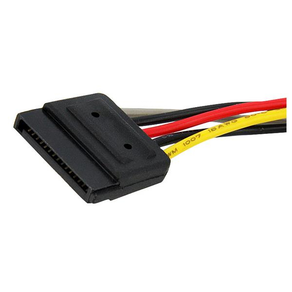 StarTech.com 15cm SATA Voedingskabel Y-adapter M/F - Afbeelding 4