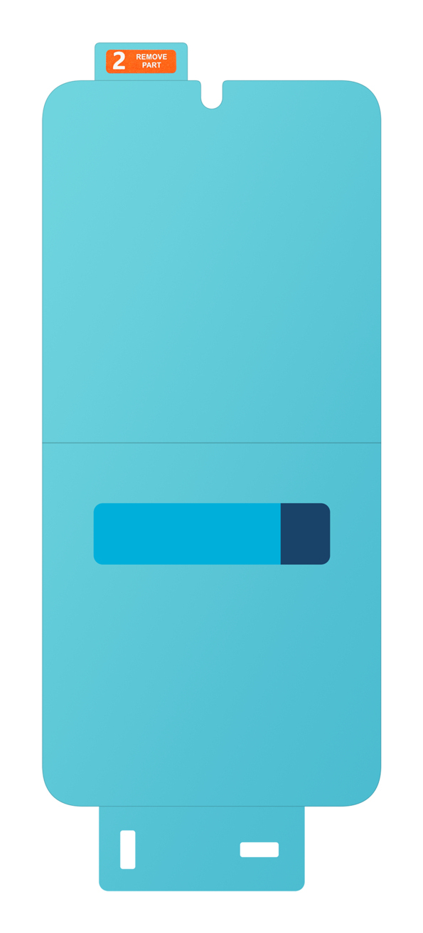 Samsung EF-US936CTEGWW scherm- & rugbeschermer voor mobiele telefoons Doorzichtige schermbeschermer 1 stuk(s) - Afbeelding 5