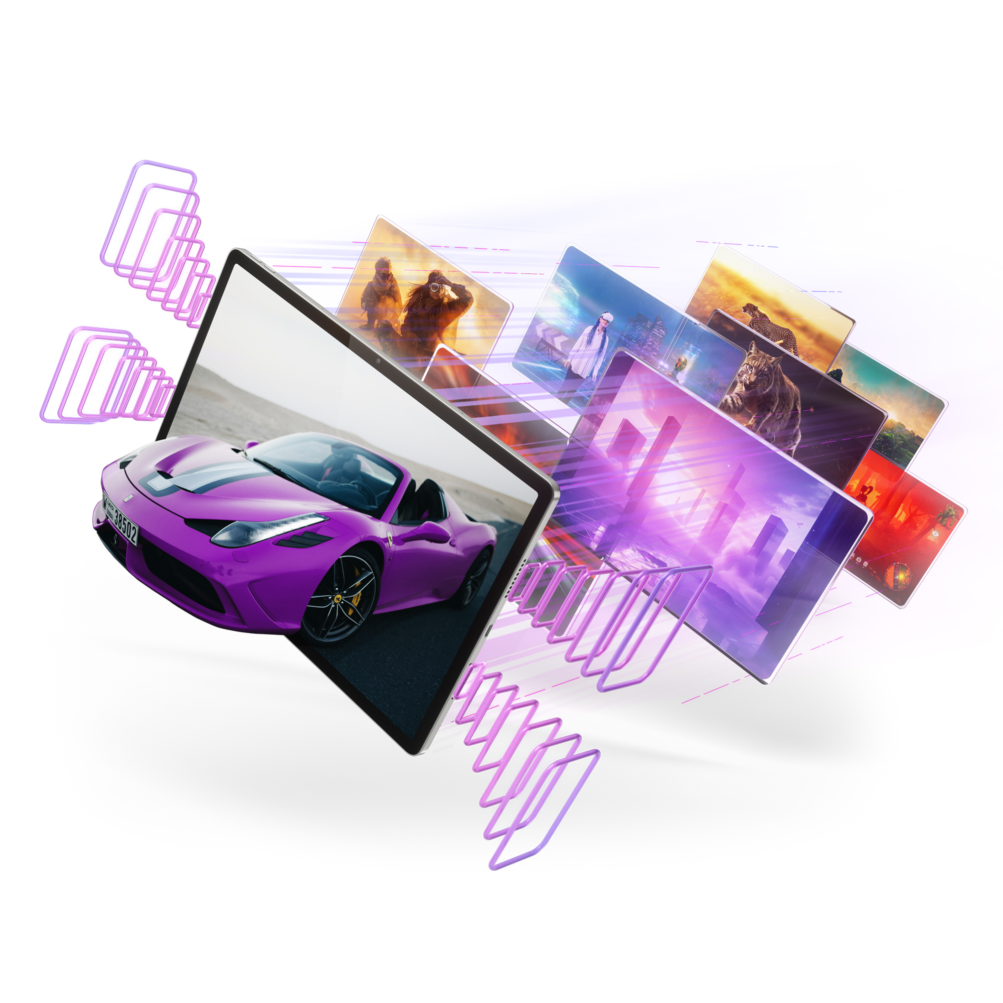 Lenovo Idea Tab Pro Mediatek 128 GB 32,3 cm (12.7") 8 GB Wi-Fi 6E (802.11ax) Android 14 Grijs - Afbeelding 7