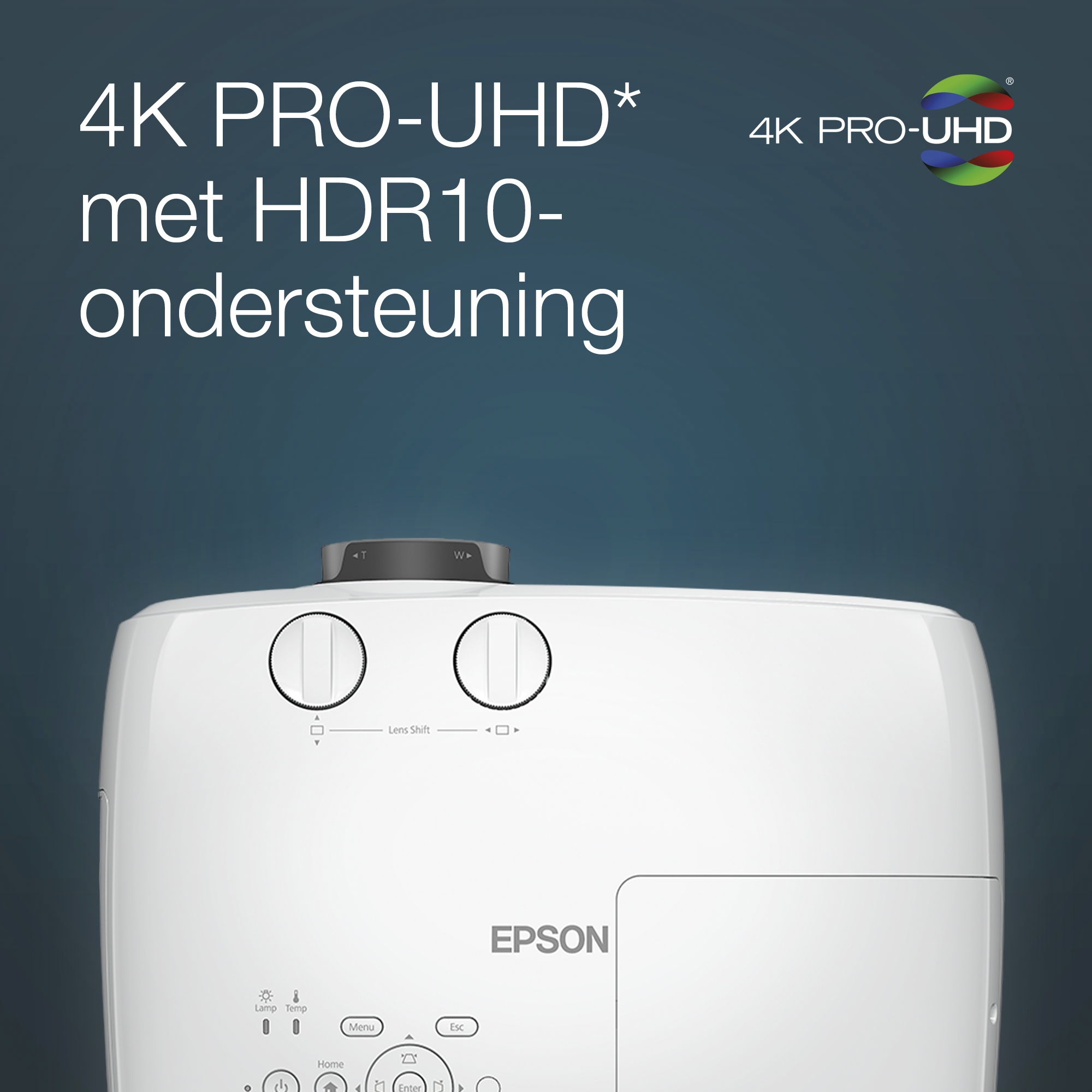 Epson EH-TW7000 4K PRO-UHD-projector, 3000 lumen, scherm van maximaal 500 inch - Afbeelding 5