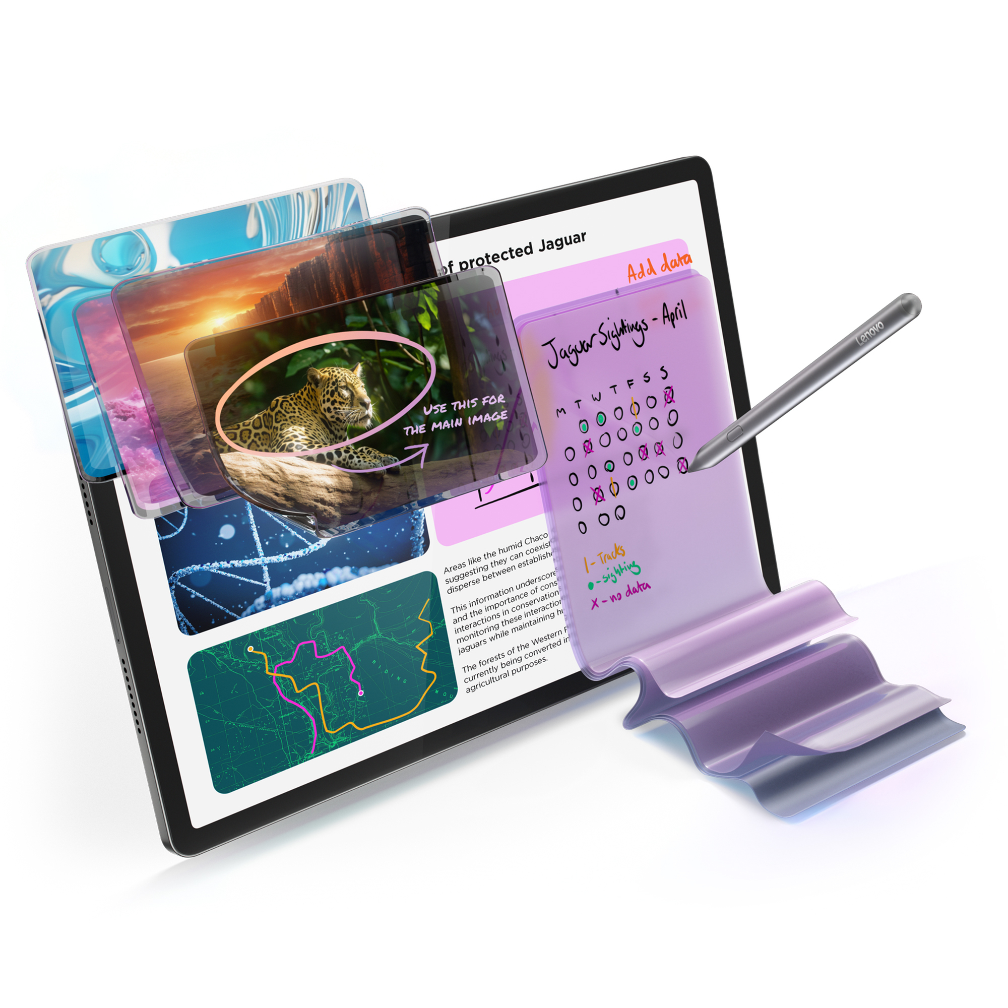 Lenovo Idea Tab Pro Mediatek 128 GB 32,3 cm (12.7") 8 GB Wi-Fi 6E (802.11ax) Android 14 Grijs - Afbeelding 8