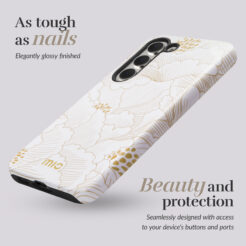 MIO White Roses Magsafe Compatible for Samsung S25 Ultra 5G