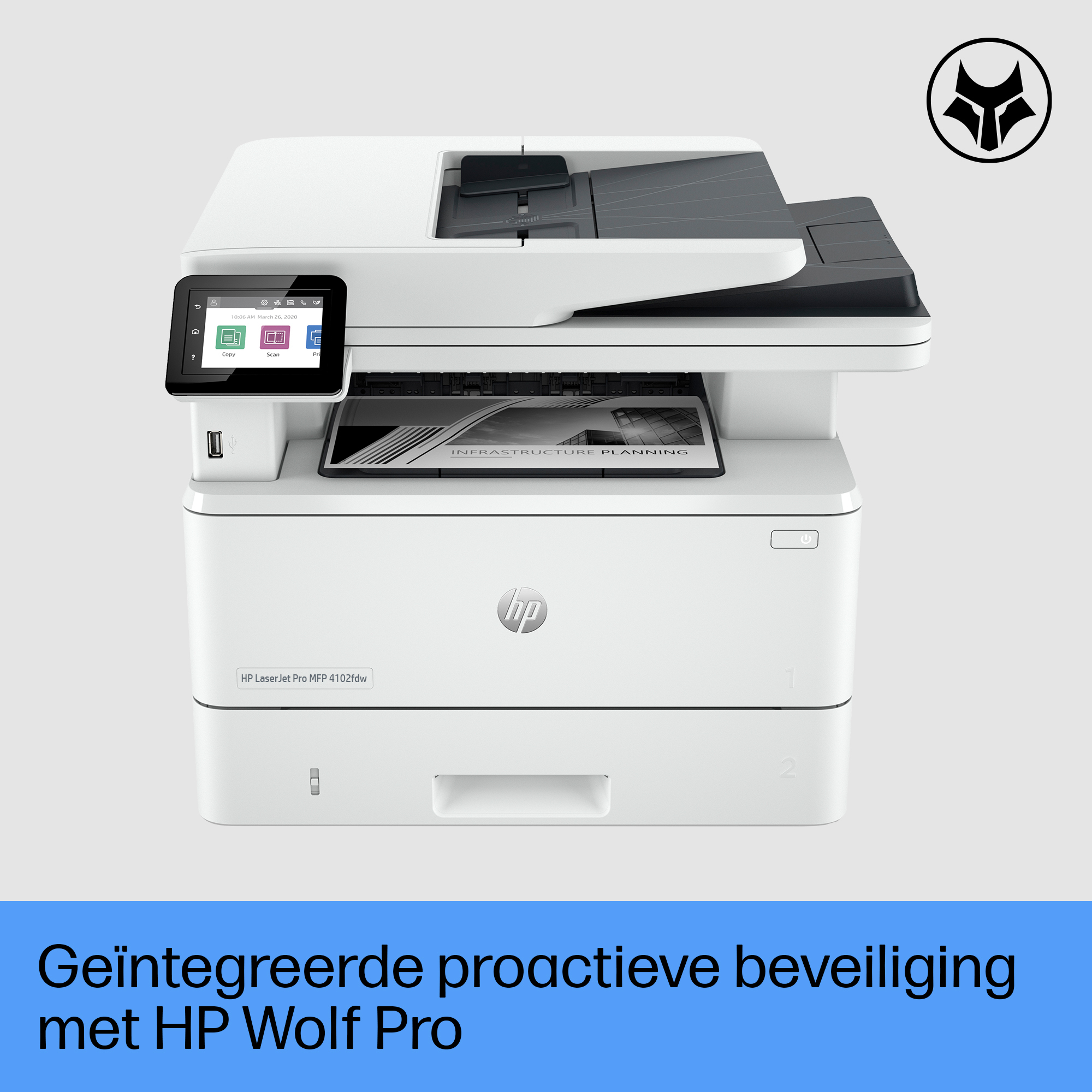 HP LaserJet Pro MFP 4102fdw printer - Afbeelding 12