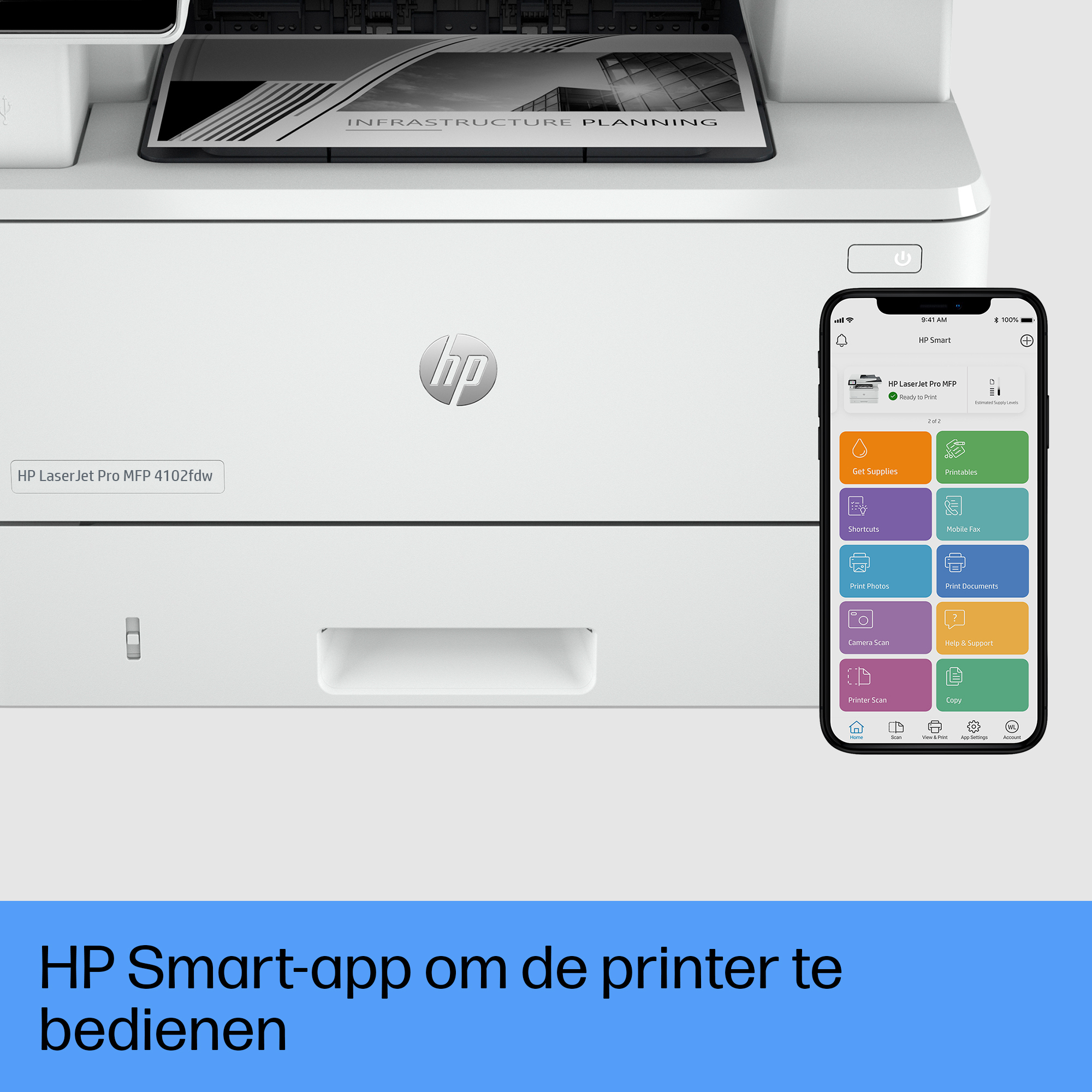 HP LaserJet Pro MFP 4102fdw printer - Afbeelding 6