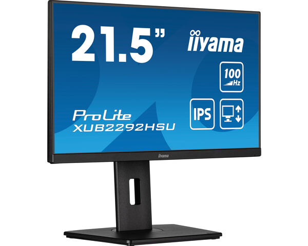 iiyama ProLite XUB2292HSU-B6 computer monitor 55,9 cm (22") 1920 x 1080 Pixels Full HD LED Zwart - Afbeelding 2