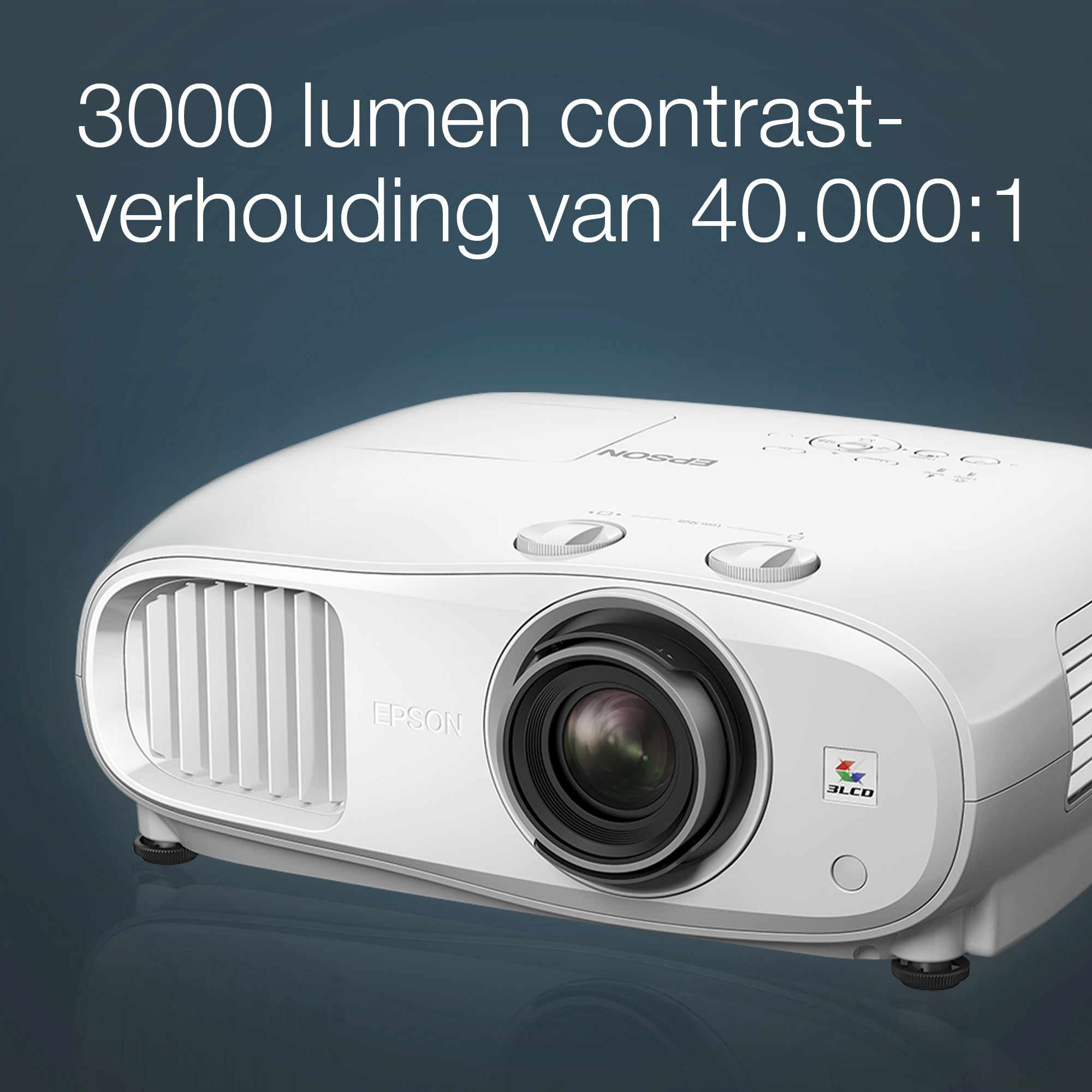 Epson EH-TW7000 4K PRO-UHD-projector, 3000 lumen, scherm van maximaal 500 inch - Afbeelding 6