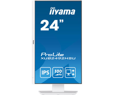 iiyama XUB2492HSU-W6 computer monitor 60,5 cm (23.8") 1920 x 1080 Pixels Full HD LED Wit - Afbeelding 3