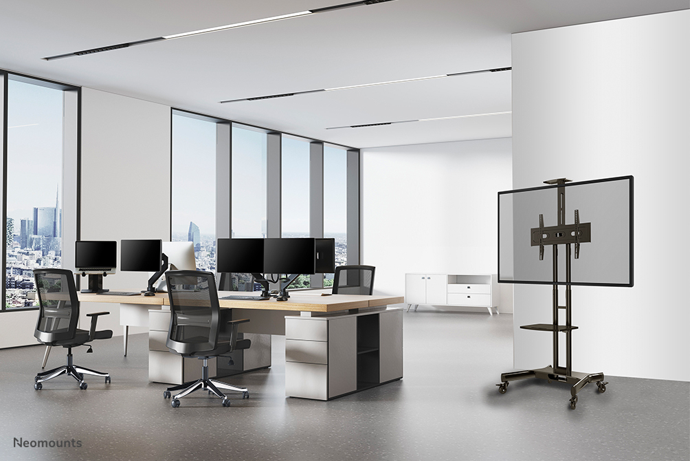 Neomounts NM-M1700BLACK TV trolley 32-75" - Afbeelding 11