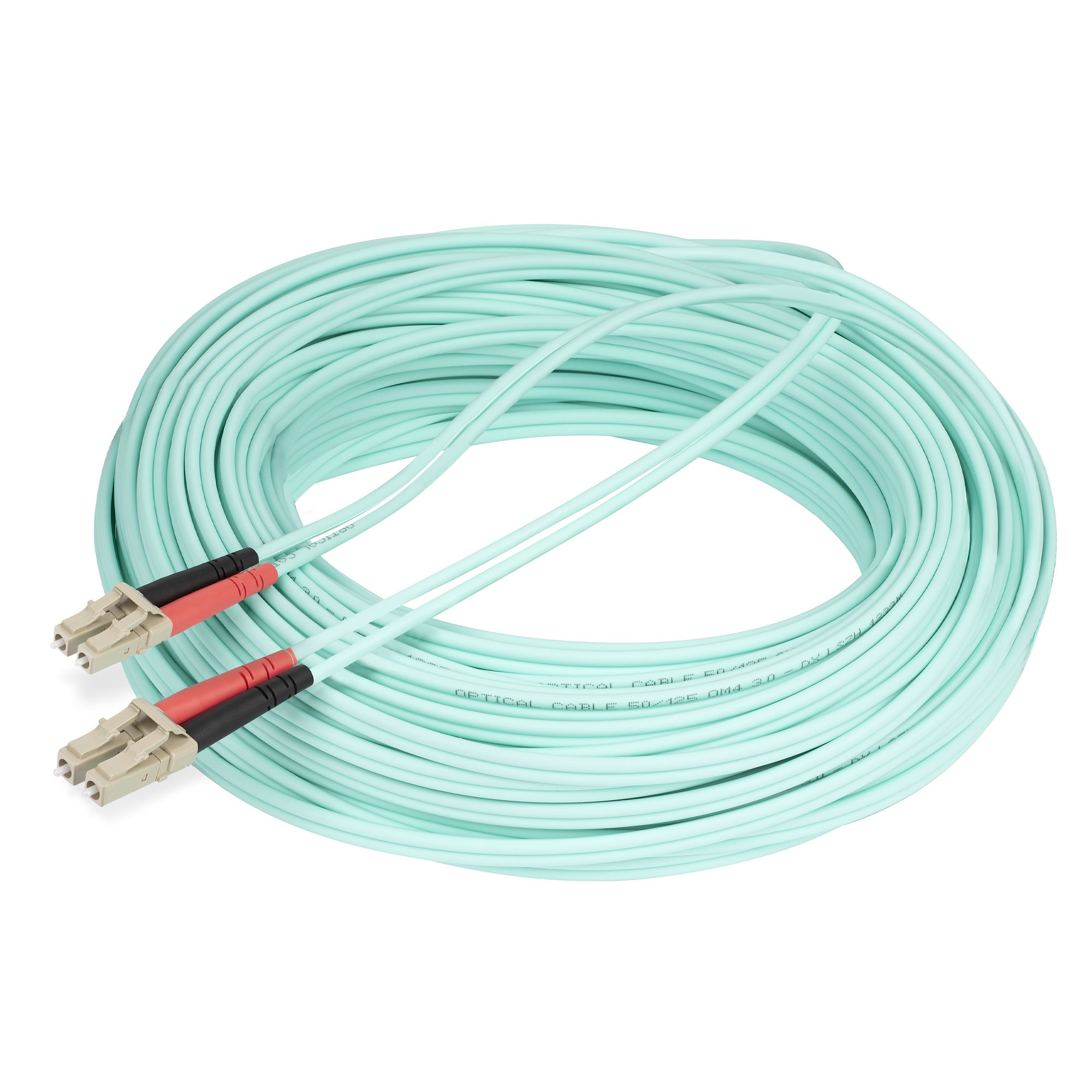 StarTech.com 20m LC/UPC naar LC/UPC OM4 Multimode Glasvezel Kabel, 50/125µm LOMMF/VCSEL Zipcord Fiber, 100G Netwerken, Low Insertion Loss, LSZH Glasvezel Patchkabel - Afbeelding 6