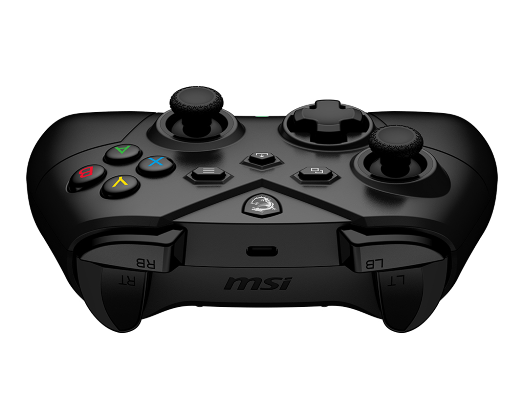MSI FORCE GC300 WIRELESS Zwart USB 2.0 Gamepad Analoog PC - Afbeelding 3