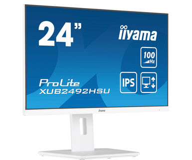 iiyama XUB2492HSU-W6 computer monitor 60,5 cm (23.8") 1920 x 1080 Pixels Full HD LED Wit - Afbeelding 4