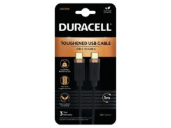 Duracell USB7030A USB-kabel Zwart