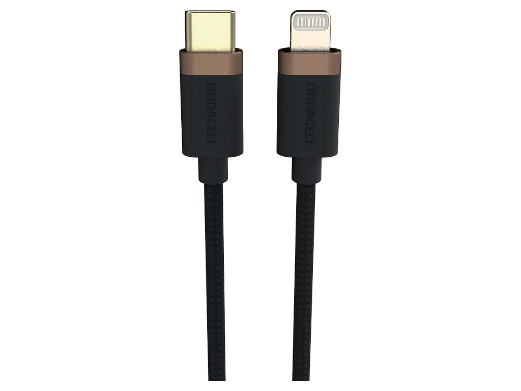 Duracell USB9012A Lightning-kabel Zwart - Afbeelding 3