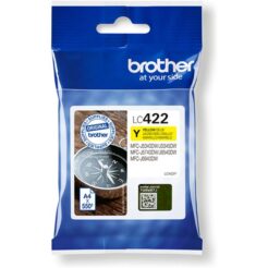 Brother LC-422Y inktcartridge 1 stuk(s) Origineel Geel