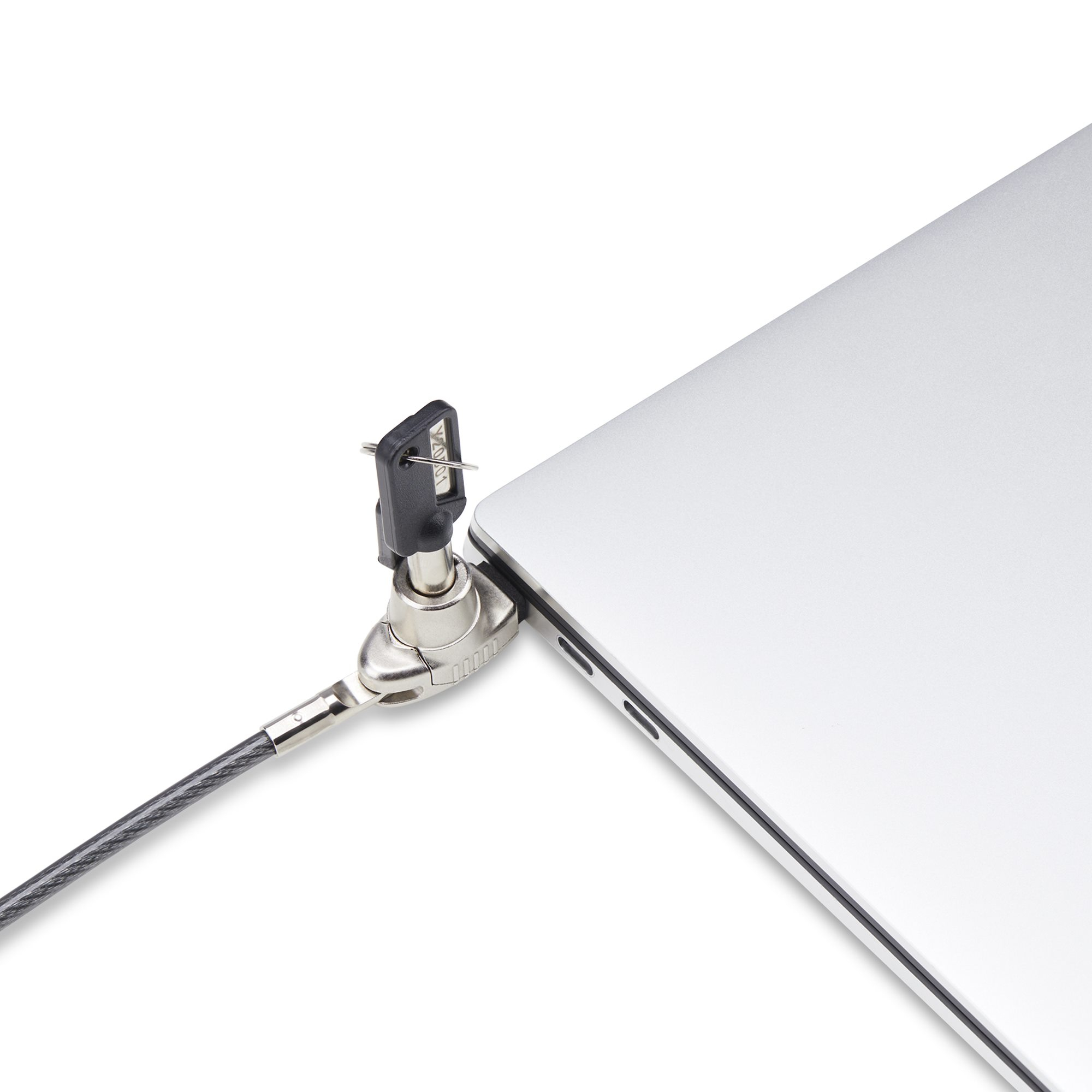 StarTech.com Dun Noble Wedge® Compatibel Laptop Kabelslot, 1,5m Laptop Beveiligingskabel, Anti-Diefstal Slot voor Laptop/Notebook, Snijbestendige Kabel, Sleutelslot - Afbeelding 7