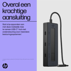 HP 4K USB-C Multiport Hub - Afbeelding 9