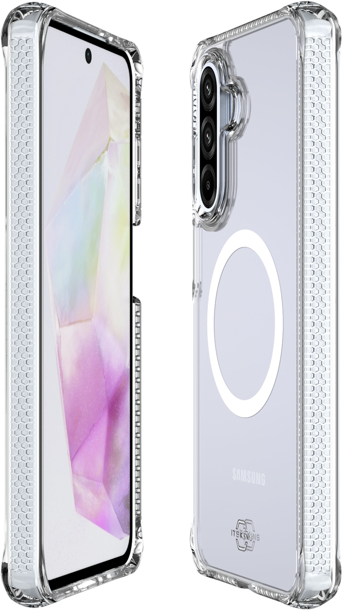 ITSKINS Level 2 HybridMagClear_R for Samsung Galaxy A16 4G/5G Transparent - Afbeelding 2