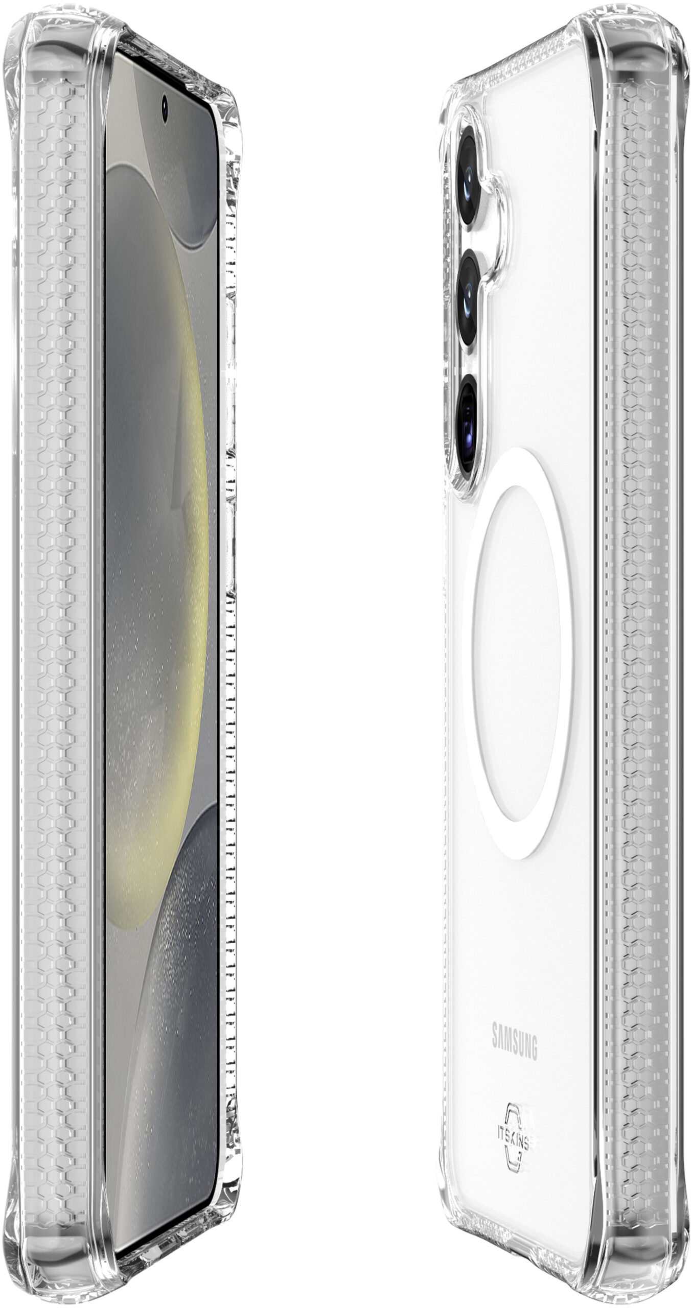 ITSKINS Level 2 HybridMagClear_R for Samsung Galaxy S25 5G Transparent - Afbeelding 2