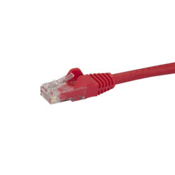 StarTech.com Cat6 netwerkkabel met snagless RJ45 connectoren UTP patchkabel rood 0,5m - Afbeelding 3