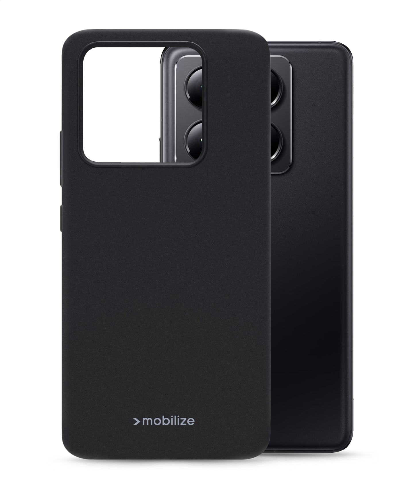 Mobilize Rubber Gelly Case Xiaomi 15 Pro Matt Black - Afbeelding 5