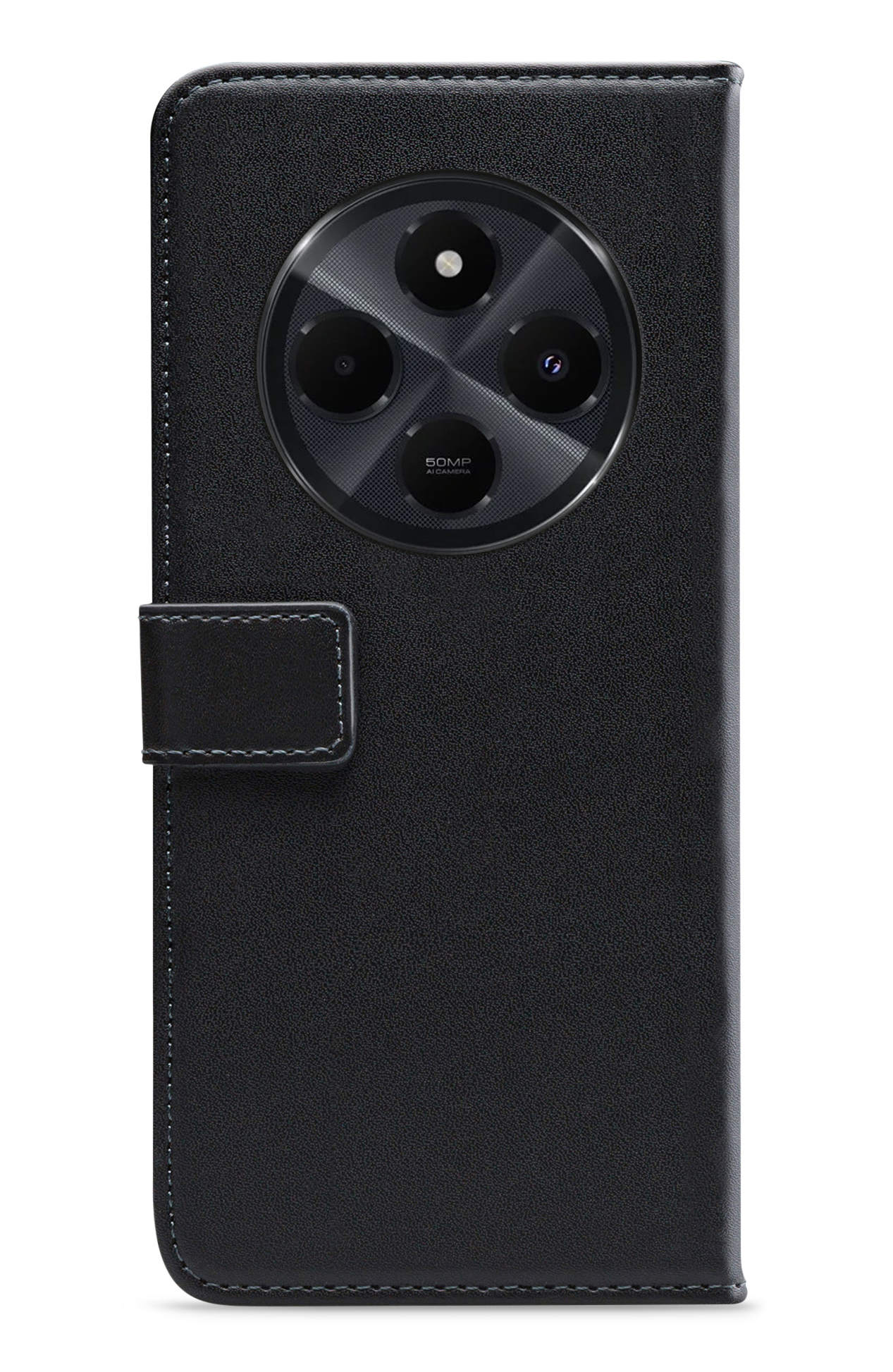 Mobilize Classic Gelly Wallet Book Case Xiaomi Poco C75/Redmi 14C Black - Afbeelding 2