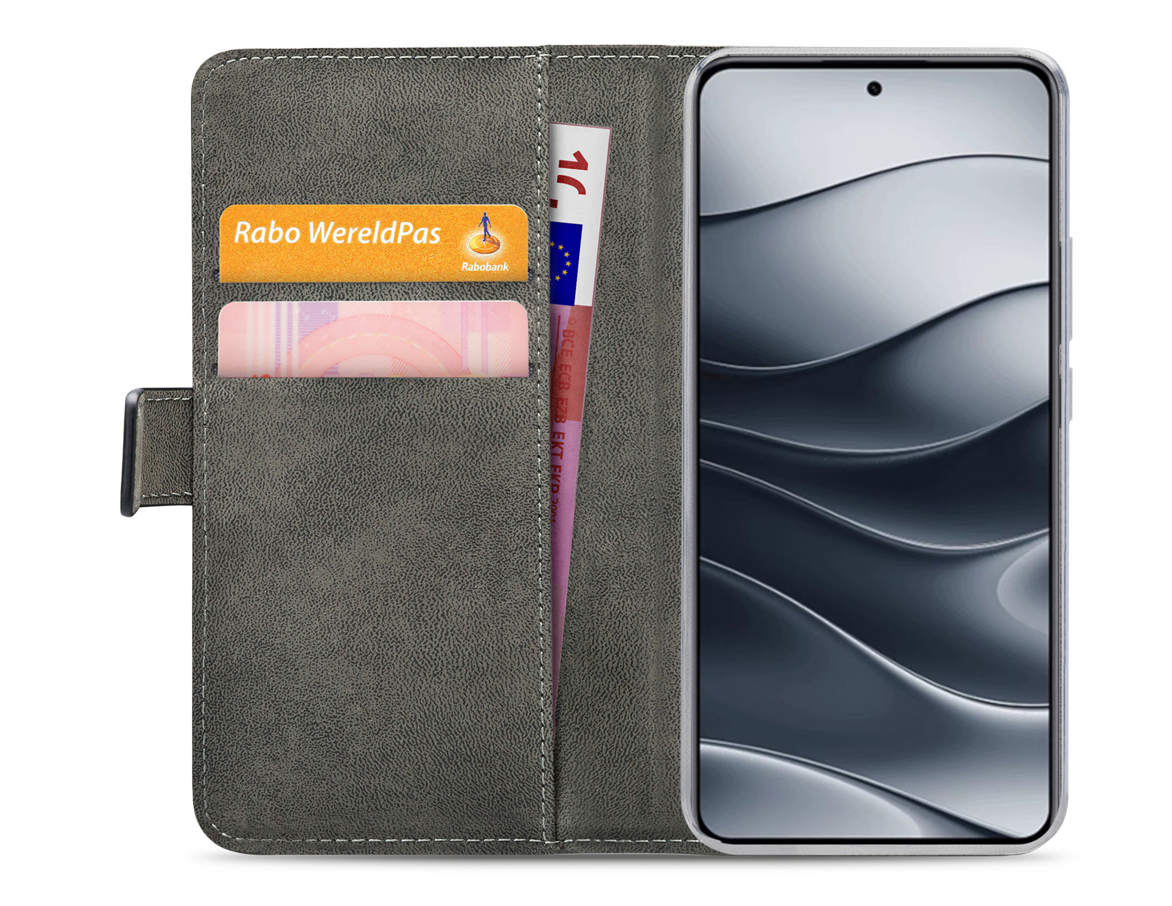 Mobilize Classic Gelly Wallet Book Case Xiaomi Redmi Note 14 5G Black - Afbeelding 3